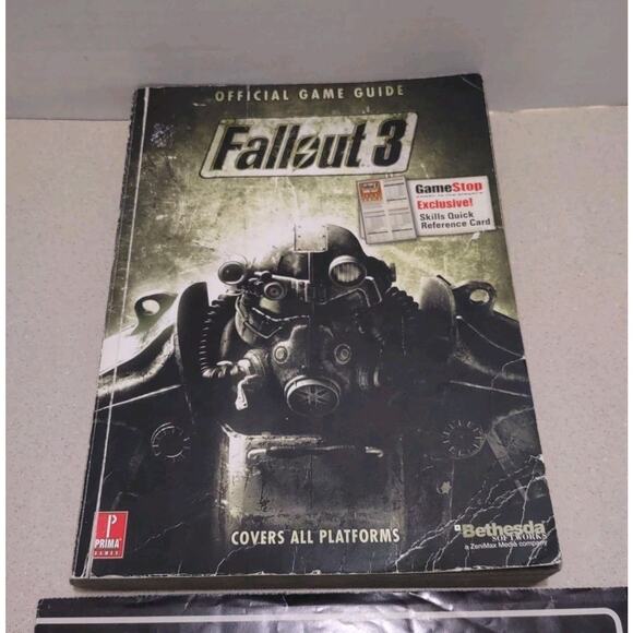 Fallout 3 Prima Official Game Guide 2008 All Platforms w/ Map - Picture 2 of 5